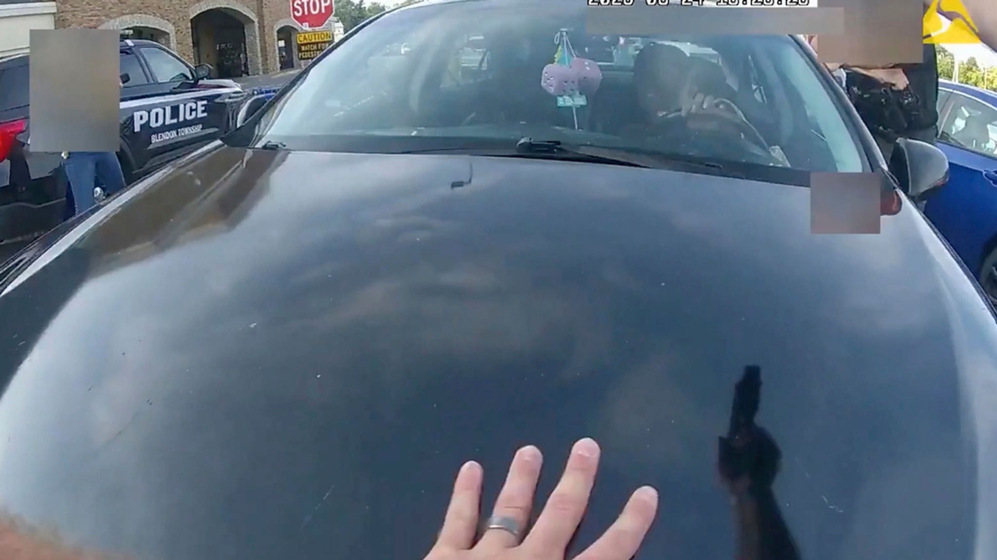 Ta'Kiya Young: Footage of officer shooting pregnant woman dead in Ohio
