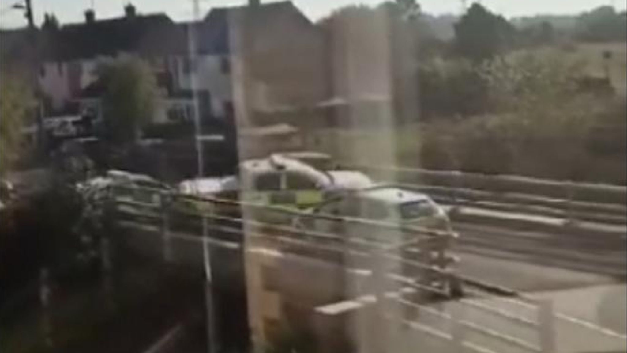 Man faces jail after driving military truck through police road block ...