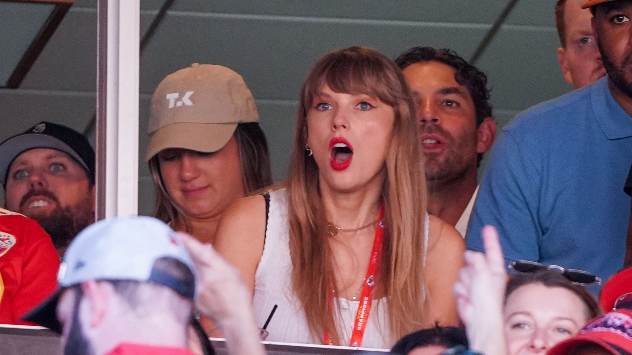 Taylor Swift attends Travis Kelce's Chiefs game with Patrick Mahomes'  family in Kansas City