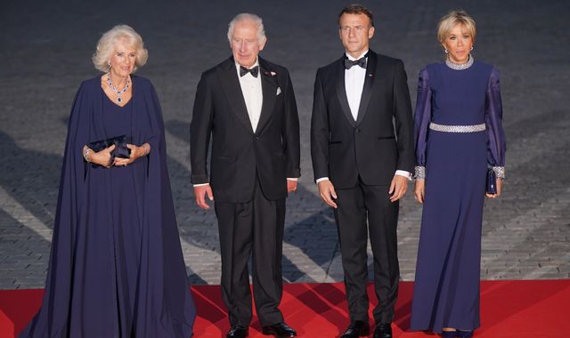 King Charles and Queen Camilla guests of honour at Palace of Versailles ...