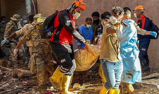Fury on streets of smashed Libyan city of Derna - as UN warns of cholera risk - Vimarsana News