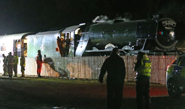 Flying Scotsman crash: Two people taken to hospital after collision in Scotland - Vimarsana News