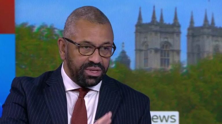 James Cleverly could not commit to HS2 finishing in Manchester