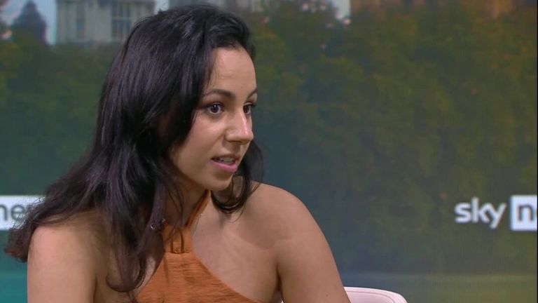 Ms Al-Obeid told Sophy Ridge how her experiences made her feel  silenced and blamed.