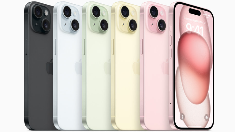 Pink is among the new iPhone&#39;s colours. Pic: Apple