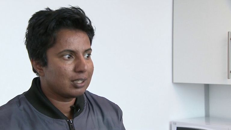 Sky&#39;s Becky Johnson has talked to people from the LGBTQ+ claiming asylum status in the UK who face threats to go back to their countries of origin. 