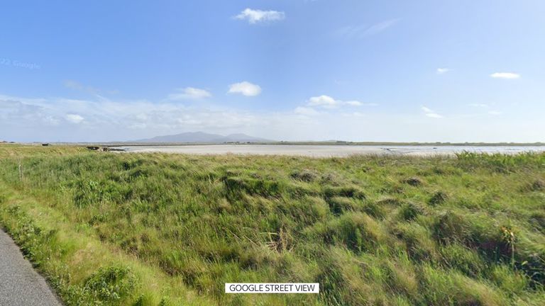 The Creagorry area of Benbecula in the Outer Hebrides
