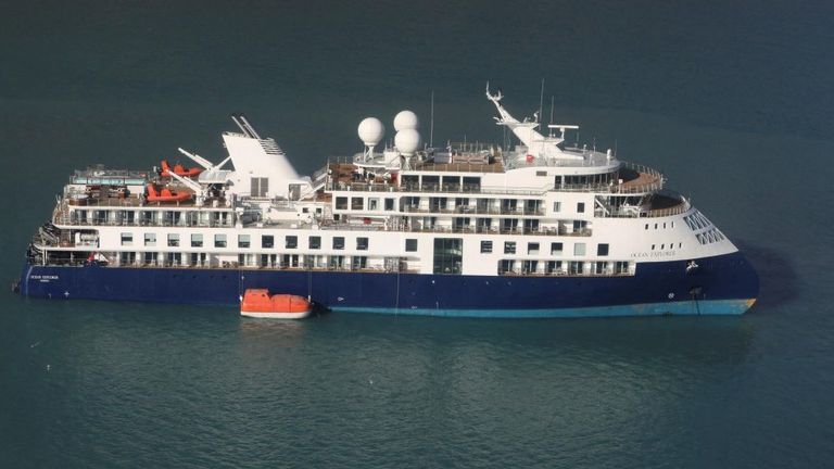 The Ocean Explorer can accommodate up to 134 passengers