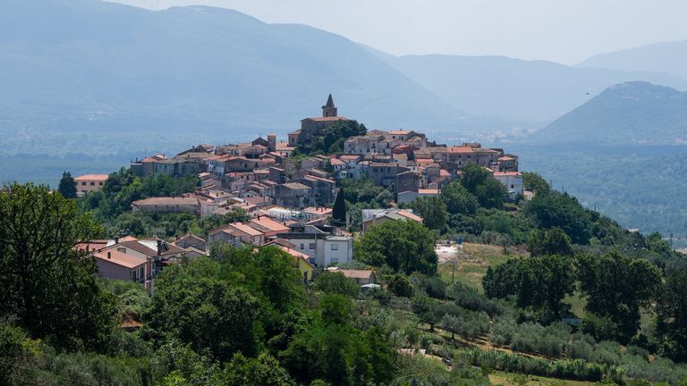 The Italian town of Fornelli where six civilian men were hanged