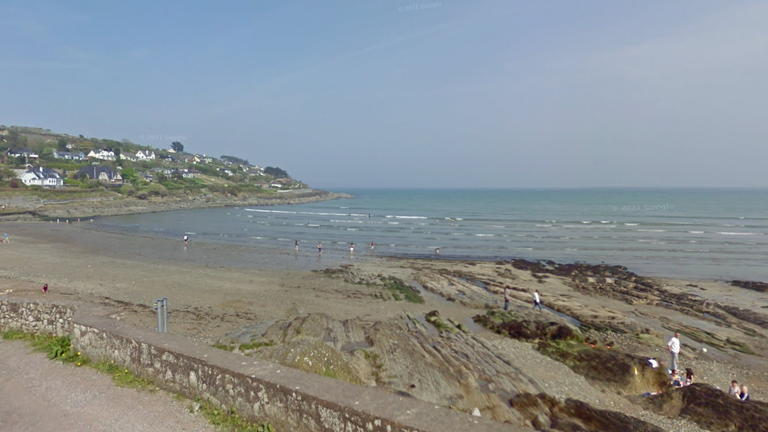 Fountainstown Beach Pic: Google Street View