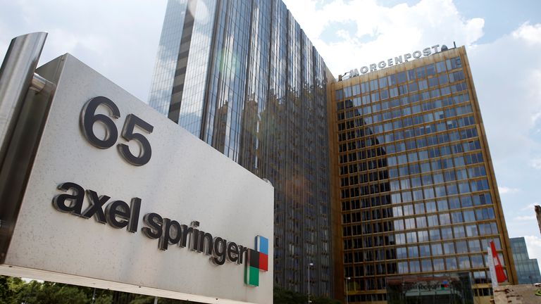 German publisher Axel Springer