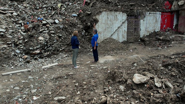 Worshippers were praying at the Shiv temple in the early morning on 14 August when a landslide completely engulfed them.