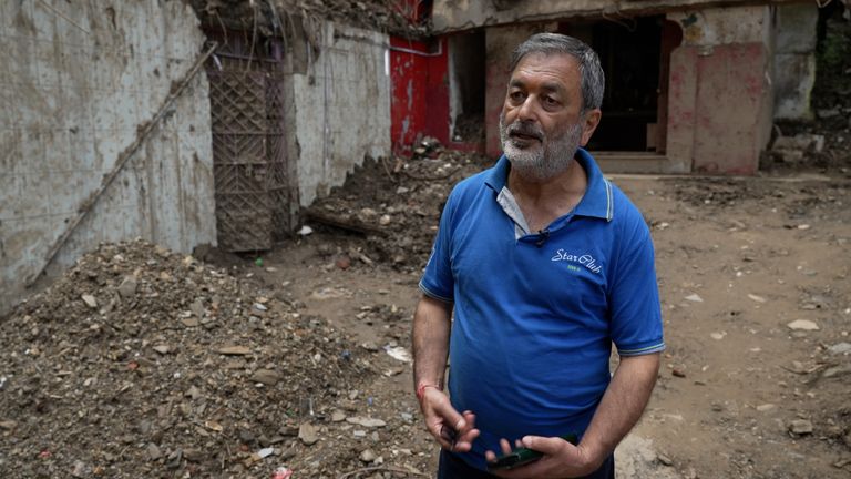 Jagdish Takur lost his nephew in the disaster, but it took 11 days to find his body under the mass of mud.