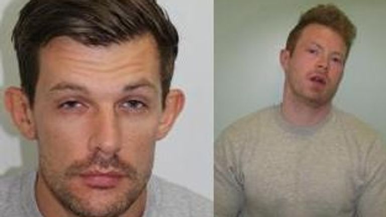 James Whitlock (left) and Matthew Baker 