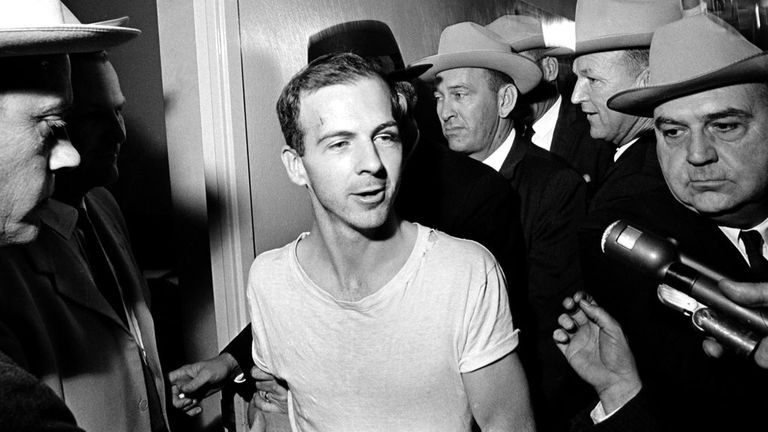 Lee Harvey Oswald. Pic: AP