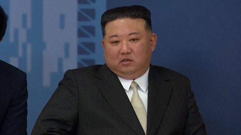 Kim Jong Un publicly pledges support for Russia&#39;s aggression in Ukraine