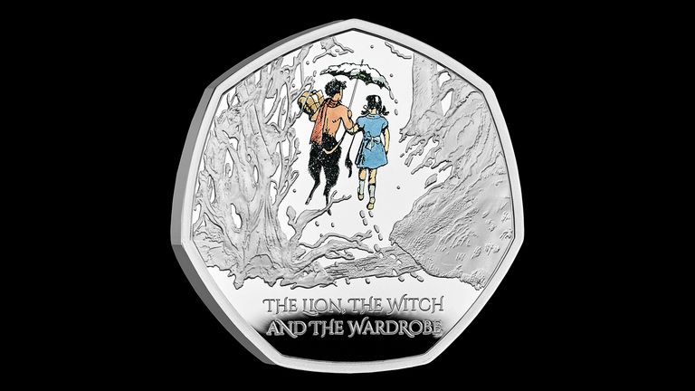 The coin features an original illustration