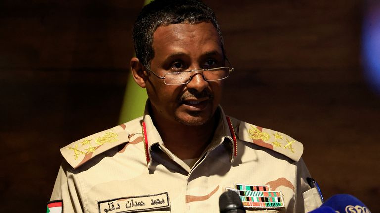 RSF leader General Mohamed Hamdan Dagalo