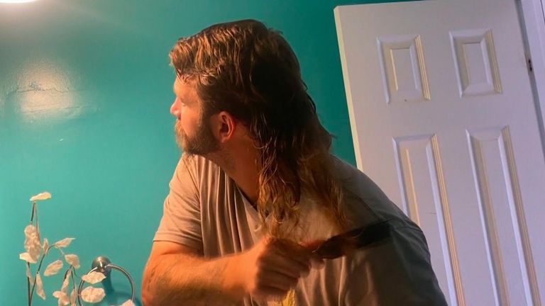 Zack Mills/ Mullet Competition Candidate