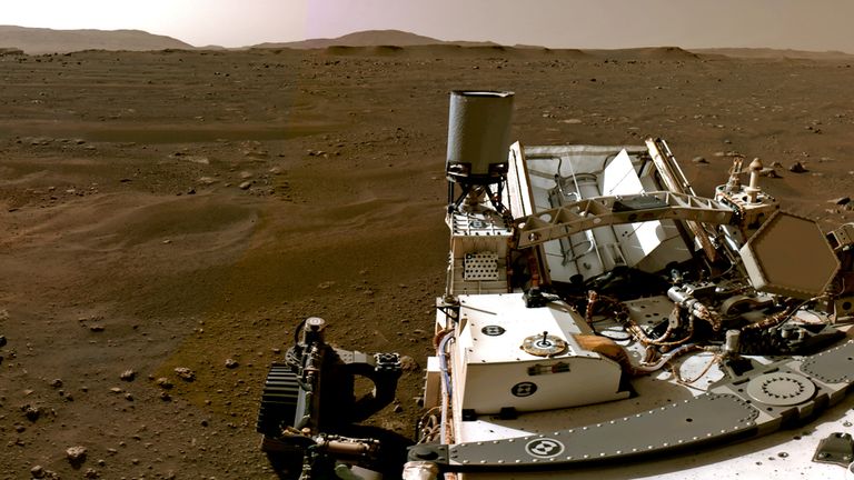 A device from the Perseverance rover managed to generate oxygen on Mars