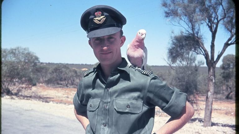 Steve Purse&#39;s father David served at Maralinga, Australia where nuclear tests were carried out