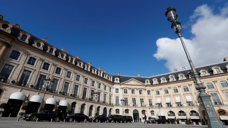 The luxury Ritz Paris hotel