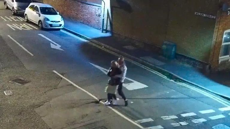 Northamptonshire: CCTV shows moments before estranged husband launches ...