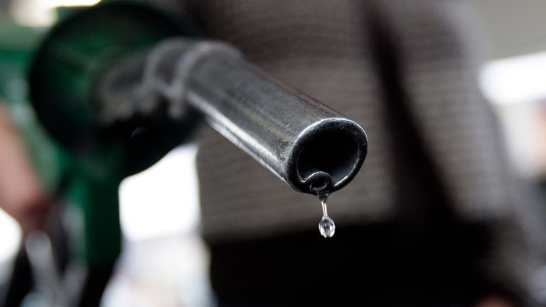 generic UK petrol pump pic. Reuters