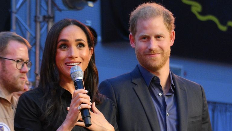 Duchess of Sussex gives a speech at Invictus Games