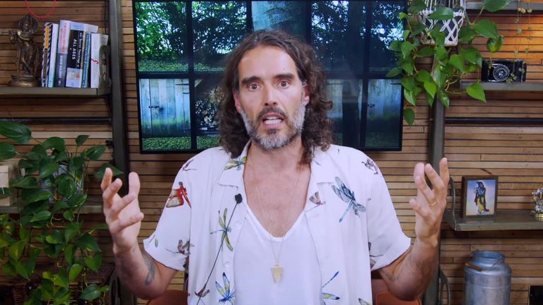 What are the allegations against Russell Brand?