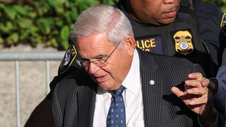 US Senator Bob Menendez Denies Conspiring To Act As A 'foreign Agent ...