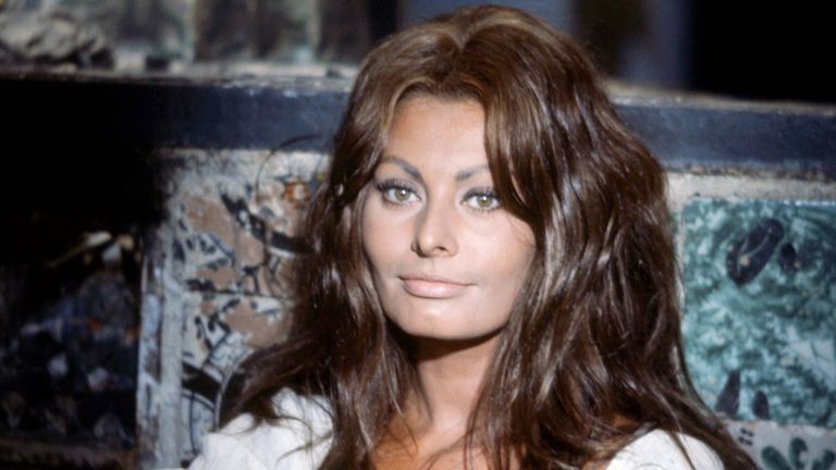 Loren in C&#39;era Una Volta in 1966. Pic: AP