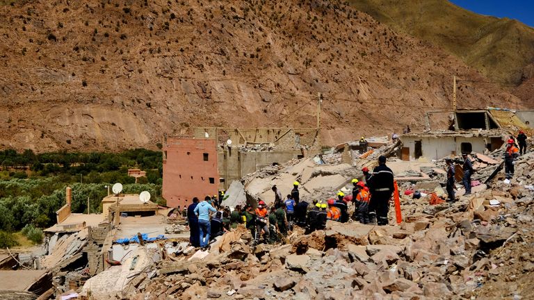 talat nyakoub morocco earthquake