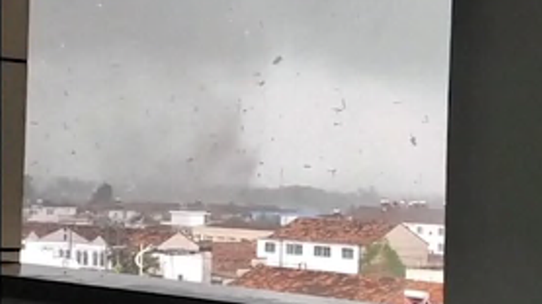 Ten people have been killed by two tornadoes in eastern China.