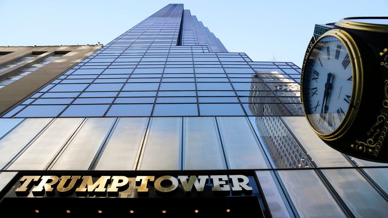 Trump Tower is shown in this photo, in New York, March 21, 2023. New York Judge Arthur Engoron, ruling in a civil lawsuit brought by New York Attorney General Letitia James, found that Trump and his company deceived banks, insurers and others by massively overvaluing his assets and exaggerating his net worth on paperwork used in making deals and securing loans. (AP Photo/Seth Wenig, File)