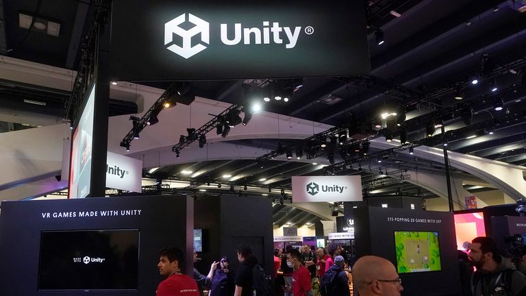 Unity&#39;s new Runtime Fee has sparked outrage. Pic: Associated Press