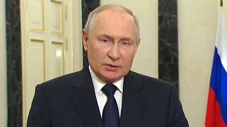 Vladimir Putin insists that four regions of Ukraine have &#39;voted&#39; to be part of Russia