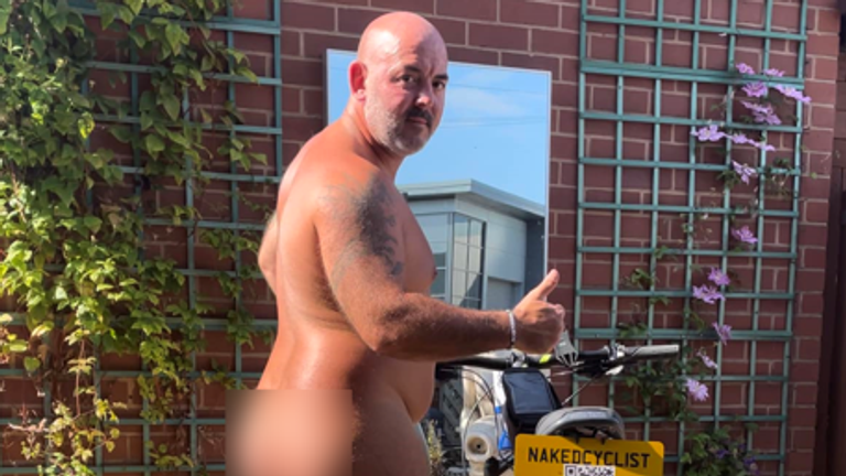 Naked cyclist arrested on charity bike ride calls for more education on naturism