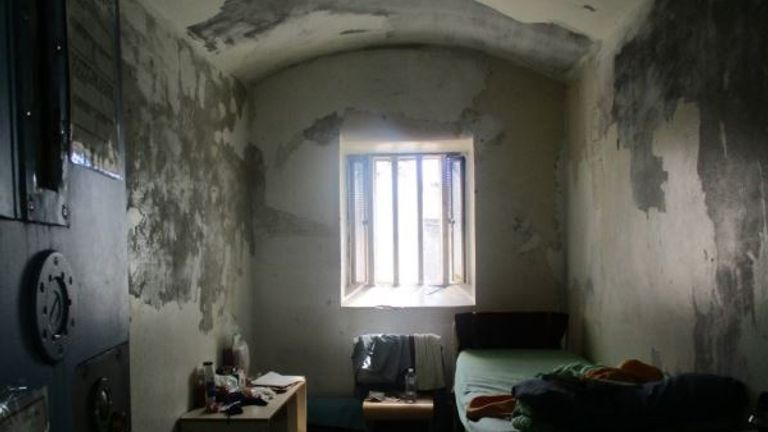 Cell with window. Pic: His Majesty&#39;s Chief Inspector of Prisons
