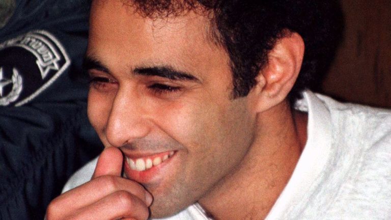  Yigal Amir smiles after being found guilty of murdering Israeli Prime Minister Yitzhak Rabin