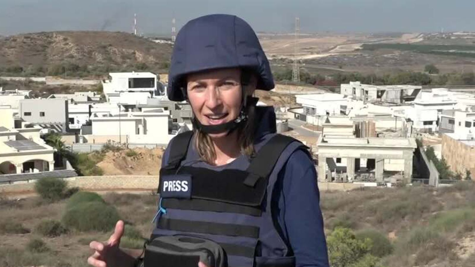 sky news war correspondent female