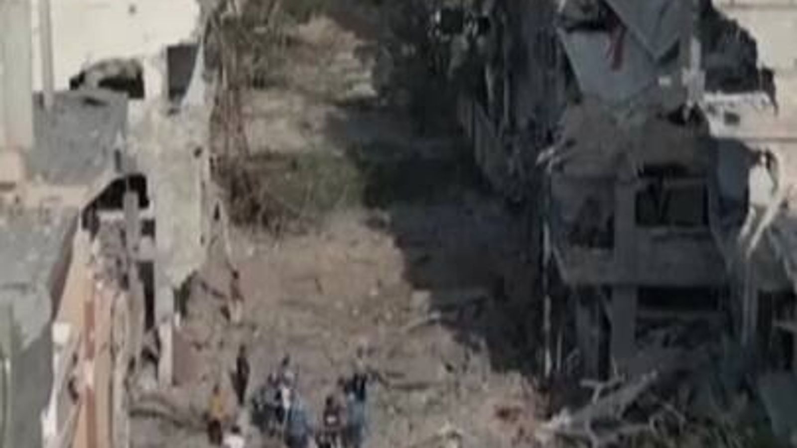 Israel-Hamas War: Drone Footage Shows Gaza Refugee Camp Destroyed By ...