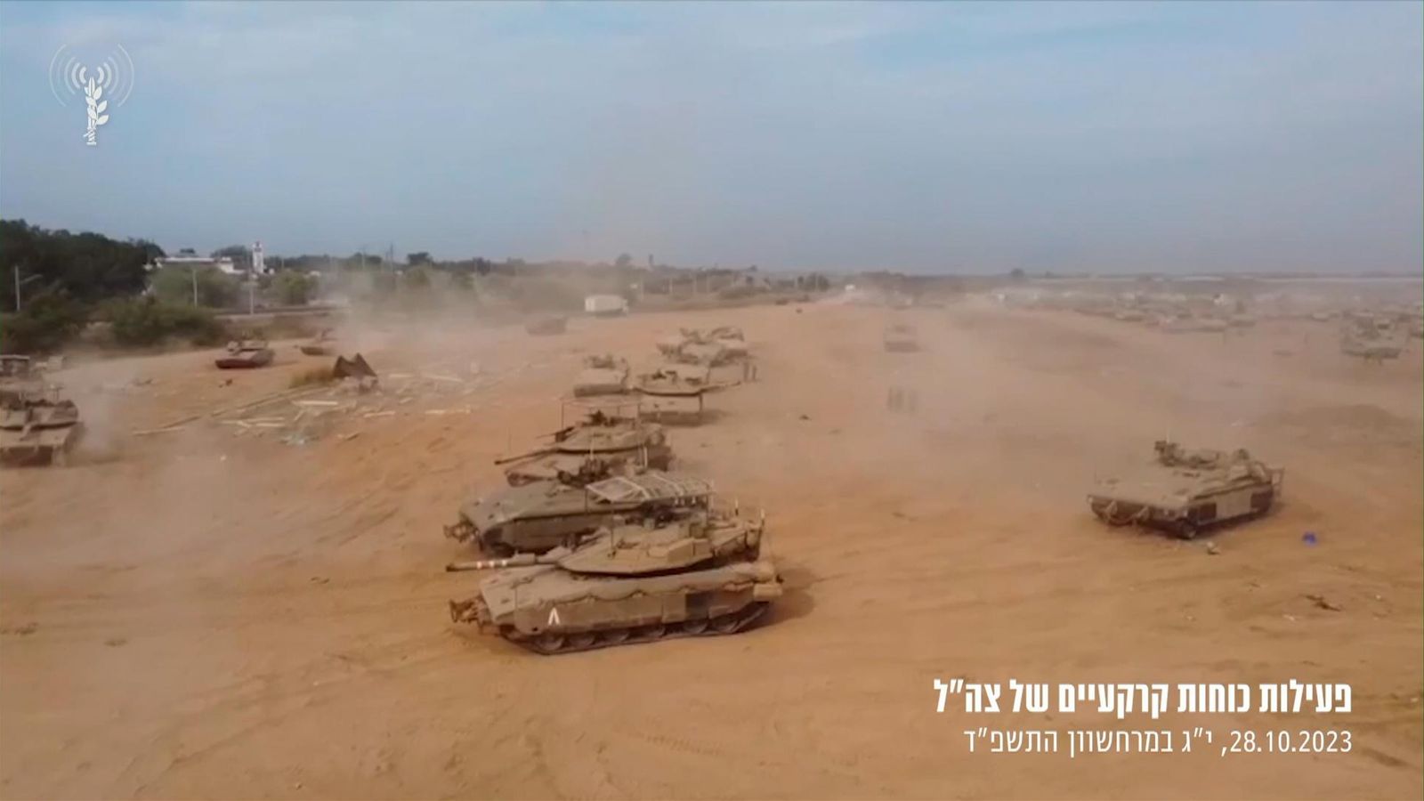 Israel-Hamas War: IDF Says Israeli Soldiers And Tanks Have Gone Into ...