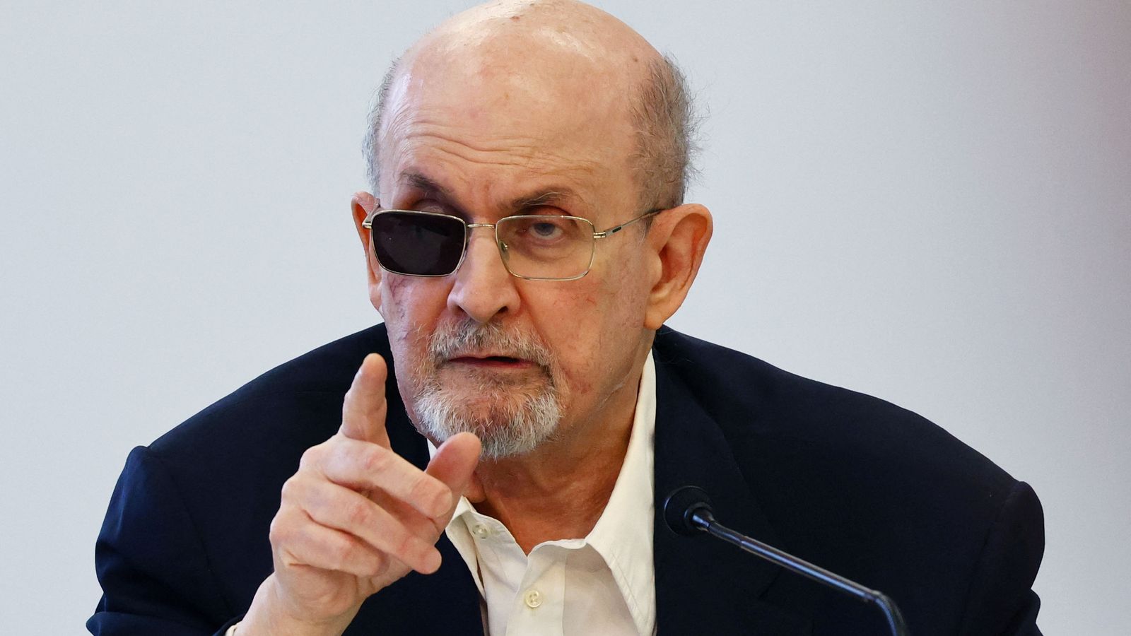 Salman Rushdie: Author says knife attacker came at him like a ‘missile’