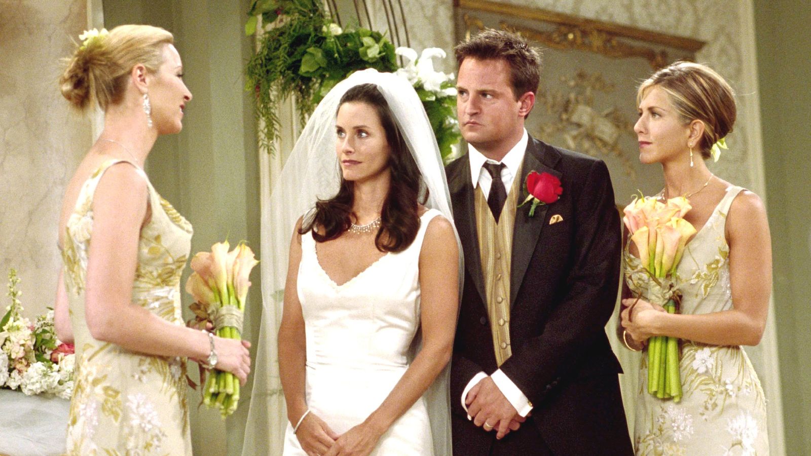 Matthew Perry couldn't go through with Friends scene in which Chandler cheated on Monica, actress says