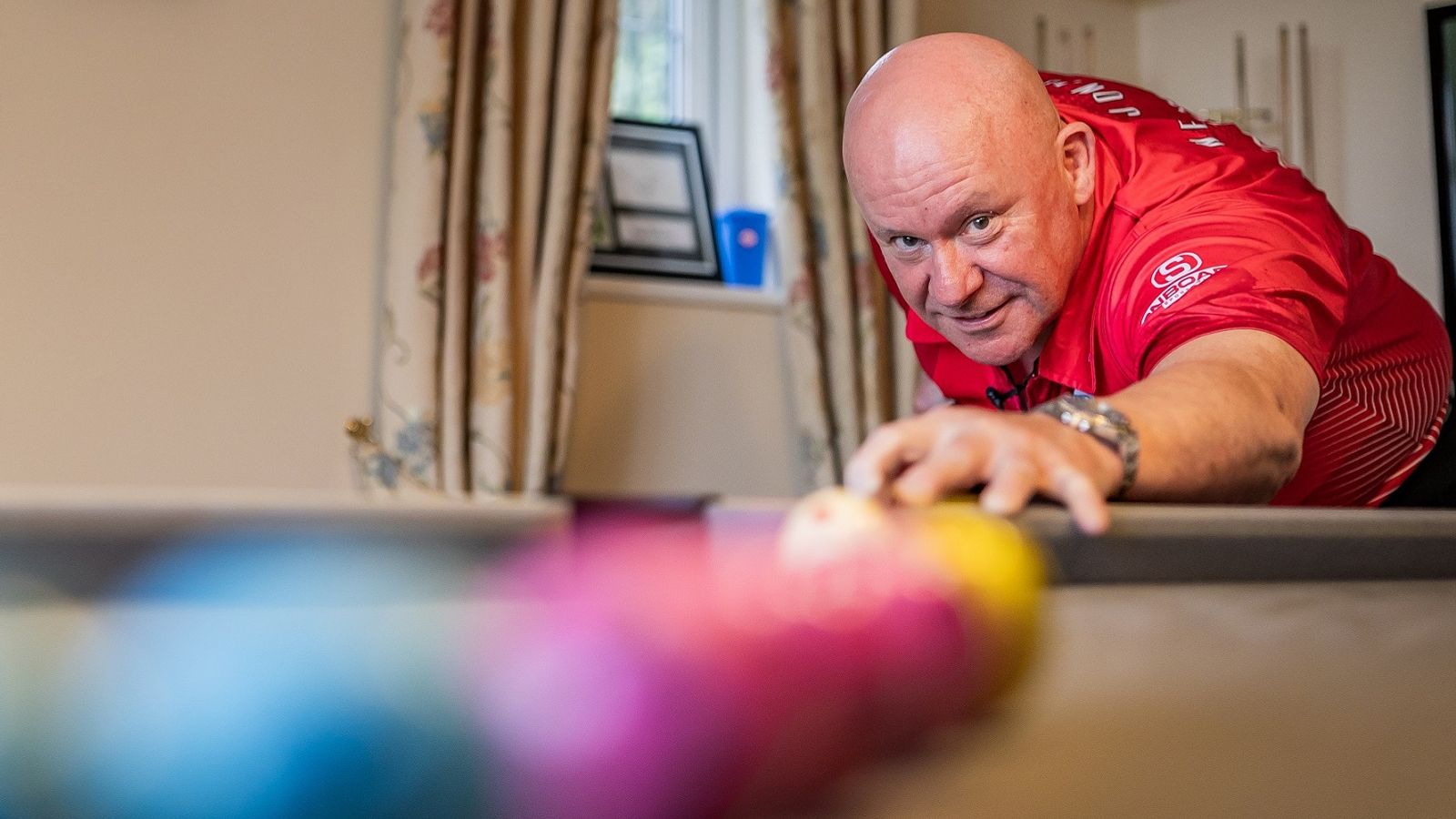 Lottery winner who bought pool table with prize money gets England call-up