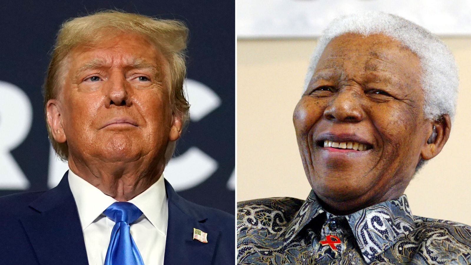 Donald Trump compares himself to Nelson Mandela as he rallies against criminal charges