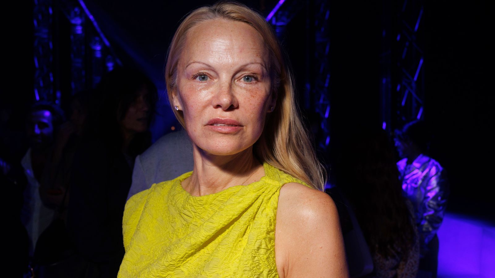 Pamela Anderson praised by Jamie Lee Curtis for makeup-free appearance at  Paris Fashion Week | Ents & Arts News | Sky News