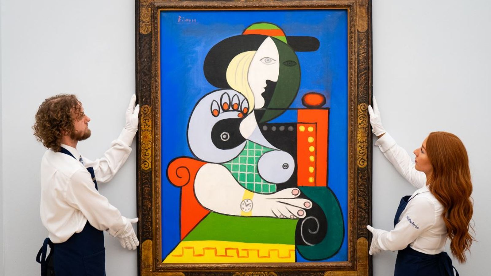 Femme A La Montre : le chef-d’œuvre de Pablo Picasso devrait atteindre 100 millions de livres sterling aux enchères |  Actualités Ents & Arts
