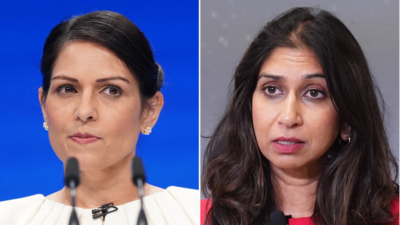 Priti Patel takes aim at Suella Braverman as she says multiculturalism speech may have been made 'to get attention'
